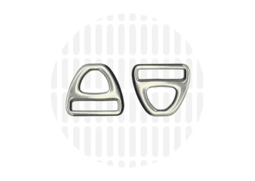 zipper zoo | d-ring triangle - floydthefox
