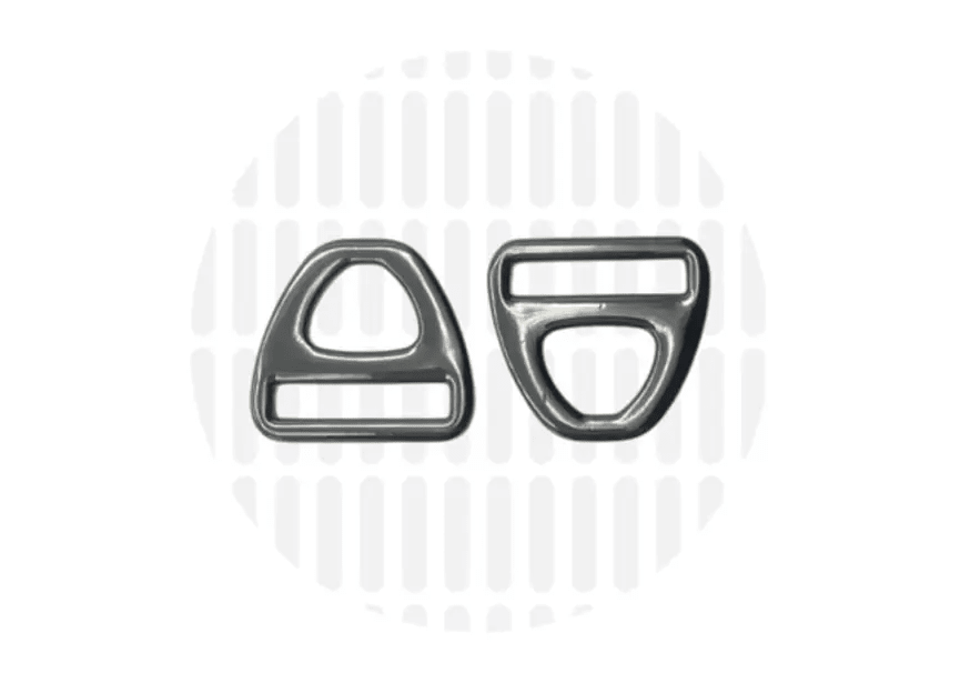 zipper zoo | d-ring triangle - floydthefox