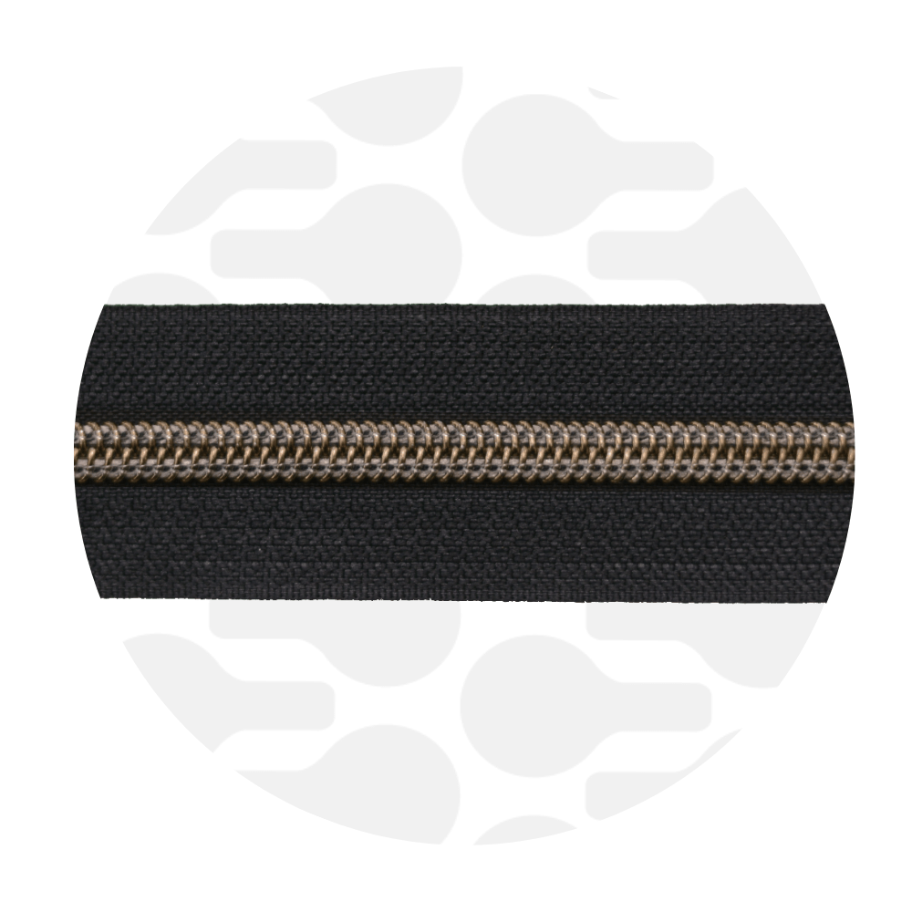 zipper zoo | endlos - reißverschluss | black - floydthefox