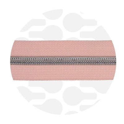 zipper zoo | endlos - reißverschluss | frosted peach - floydthefox