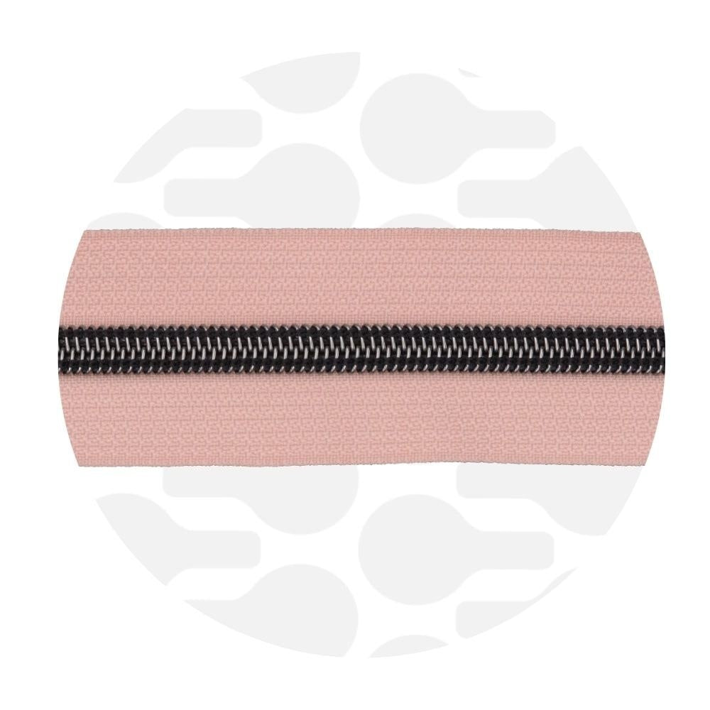 zipper zoo | endlos - reißverschluss | frosted peach - floydthefox