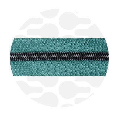 zipper zoo | endlos - reißverschluss | mineral green - floydthefox