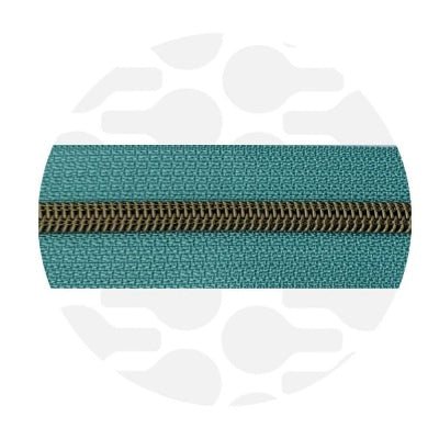 zipper zoo | endlos - reißverschluss | mineral green - floydthefox