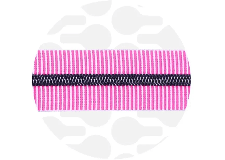 zipper zoo | endlos - reißverschluss | striped bloom - floydthefox