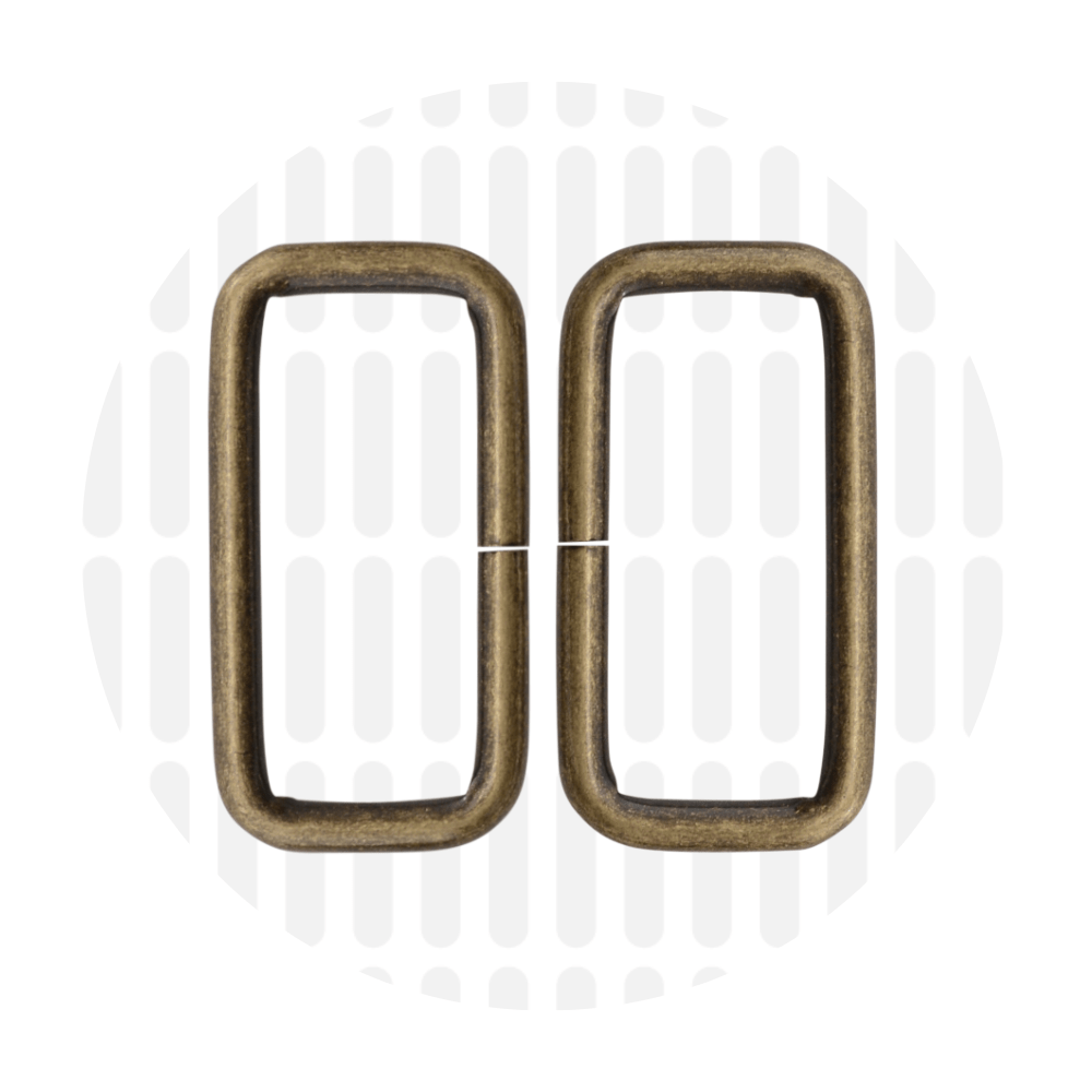 zipper zoo | rechteck - ringe | 38mm - floydthefox