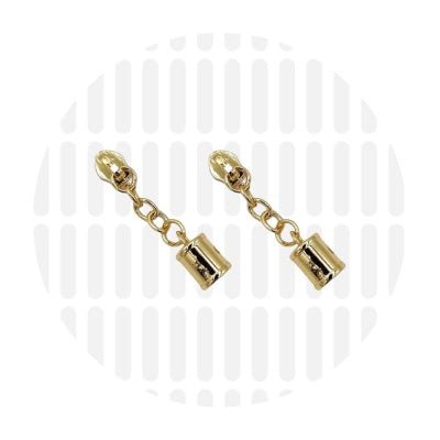 zipper zoo | schieber | gold - floydthefox