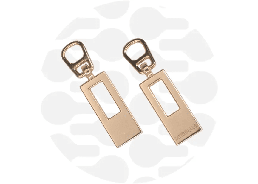 zipper zoo | schieber | gold - floydthefox