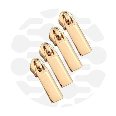 zipper zoo | schieber | gold - floydthefox