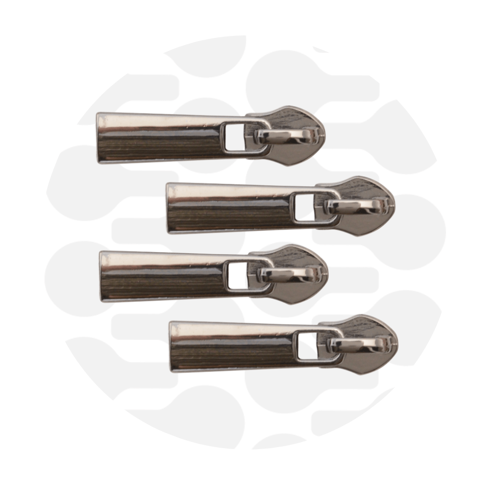 zipper zoo | schieber | gun metal - floydthefox