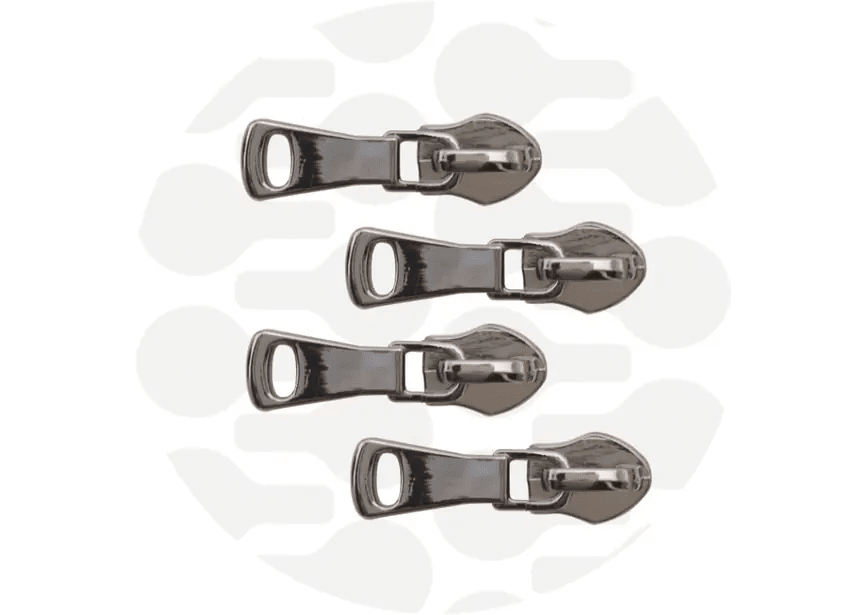 zipper zoo | schieber | gun metal - floydthefox