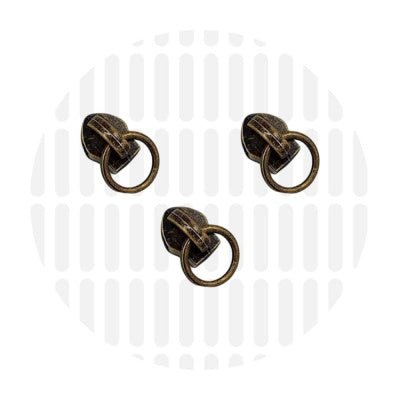 zipper zoo | schieber | messing antik - floydthefox