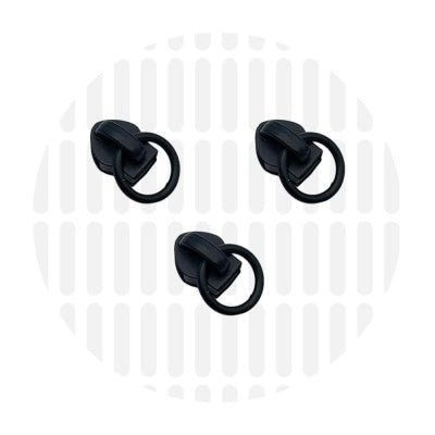 zipper zoo | schieber | schwarz - floydthefox