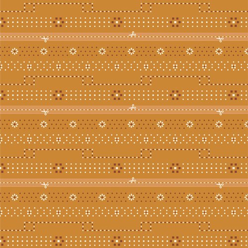 art gallery fabrics | 2.5 edition | bandana bound amber - floydthefox