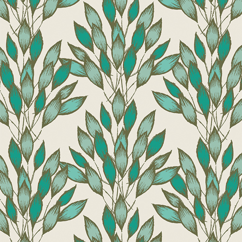 RÜCKSEITE 4m | agf | haven | brushed leaves jade - floydthefox