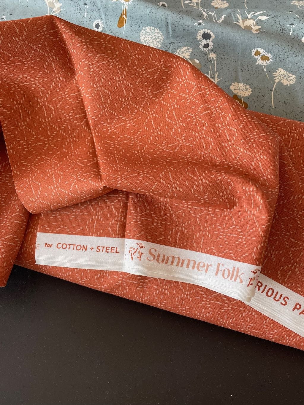 cotton+steel | summer folk | curious paths-rose - floydthefox