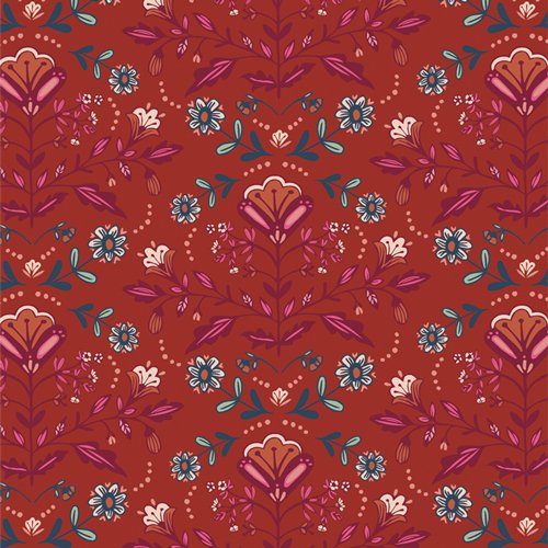 art gallery fabrics | maven | flower folklore - floydthefox