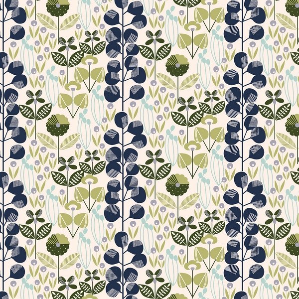 cotton+steel | pennycress garden | penny cress royal orchard - floydthefox