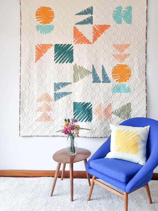 quiltkit | capaquilts | strokes quilt | cover