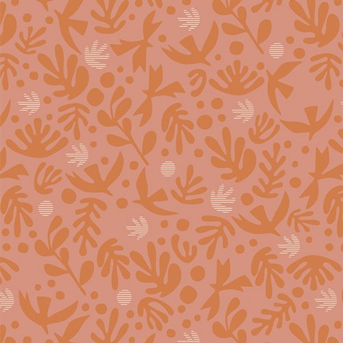 art gallery fabrics | duval | boho birds snapdragon - floydthefox