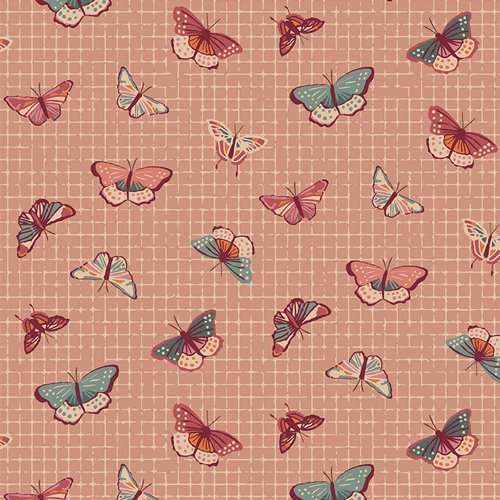art gallery fabrics | woodland keeper | fluttering lattice - floydthefox