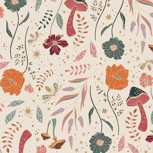 art gallery fabrics | woodland keeper | wildwood daybreak - floydthefox