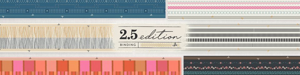 art gallery fabrics | 2.5 edition | dotted slant bound - floydthefox