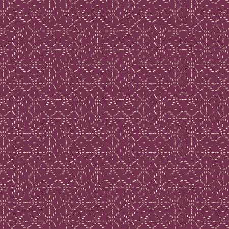 cotton+steel | summer folk | curious paths raspberry - floydthefox