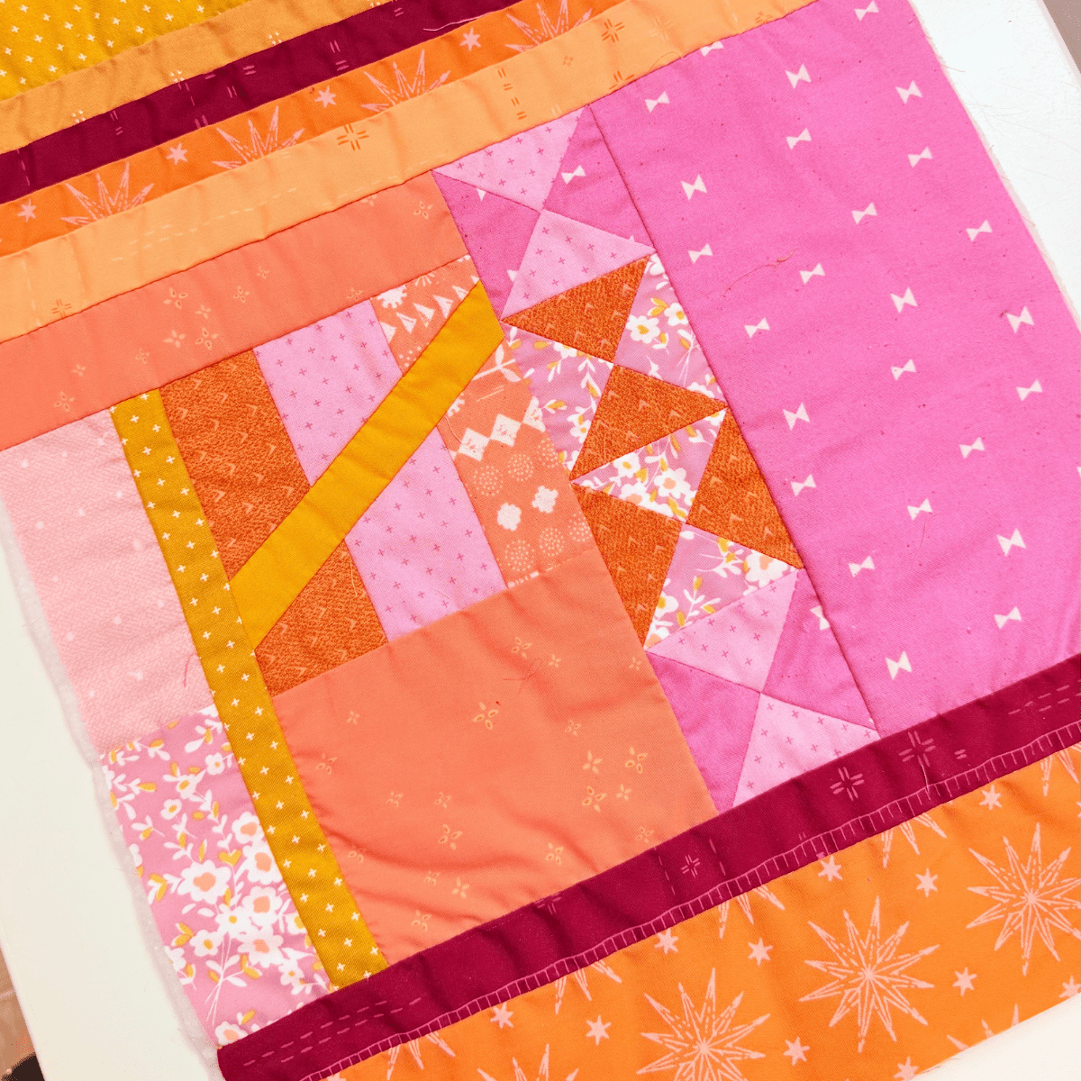 Nähen ohne Plan – so gelingt Dir Dein erster Improv-Quilt - floydthefox