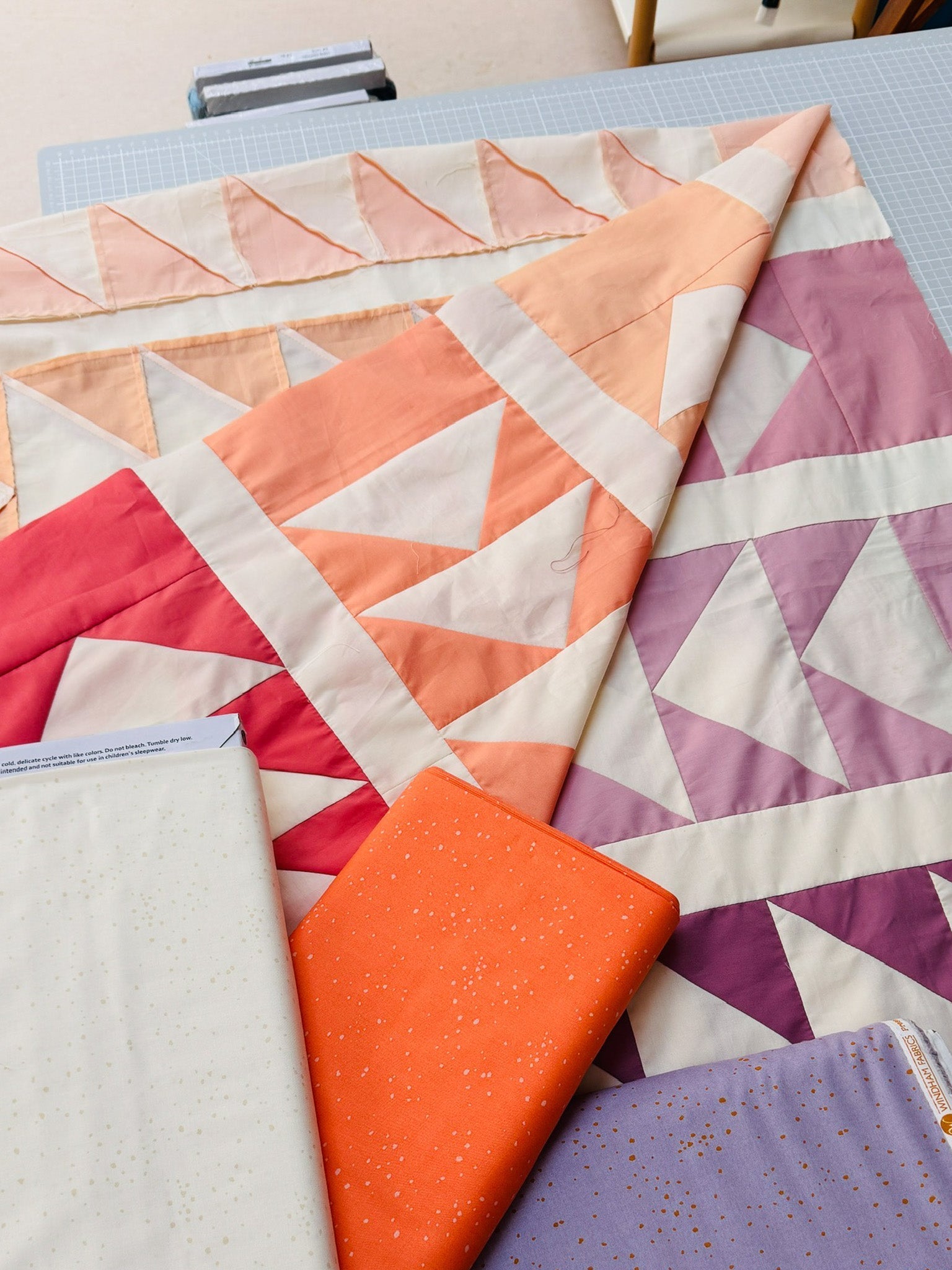 Warum so viele Quilts nie fertig werden - floydthefox