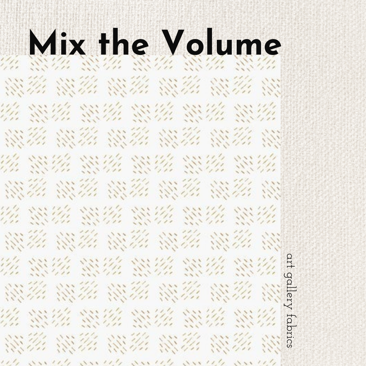 Art Gallery Mix the Volume – Blender-Serie