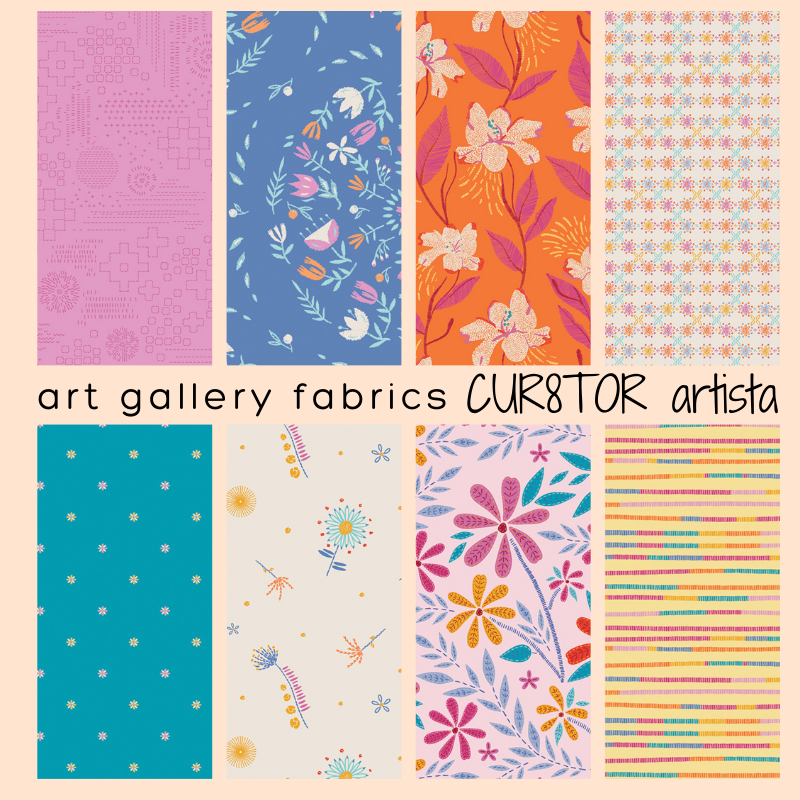 art gallery fabrics | jelly roll | Cur8tor artista