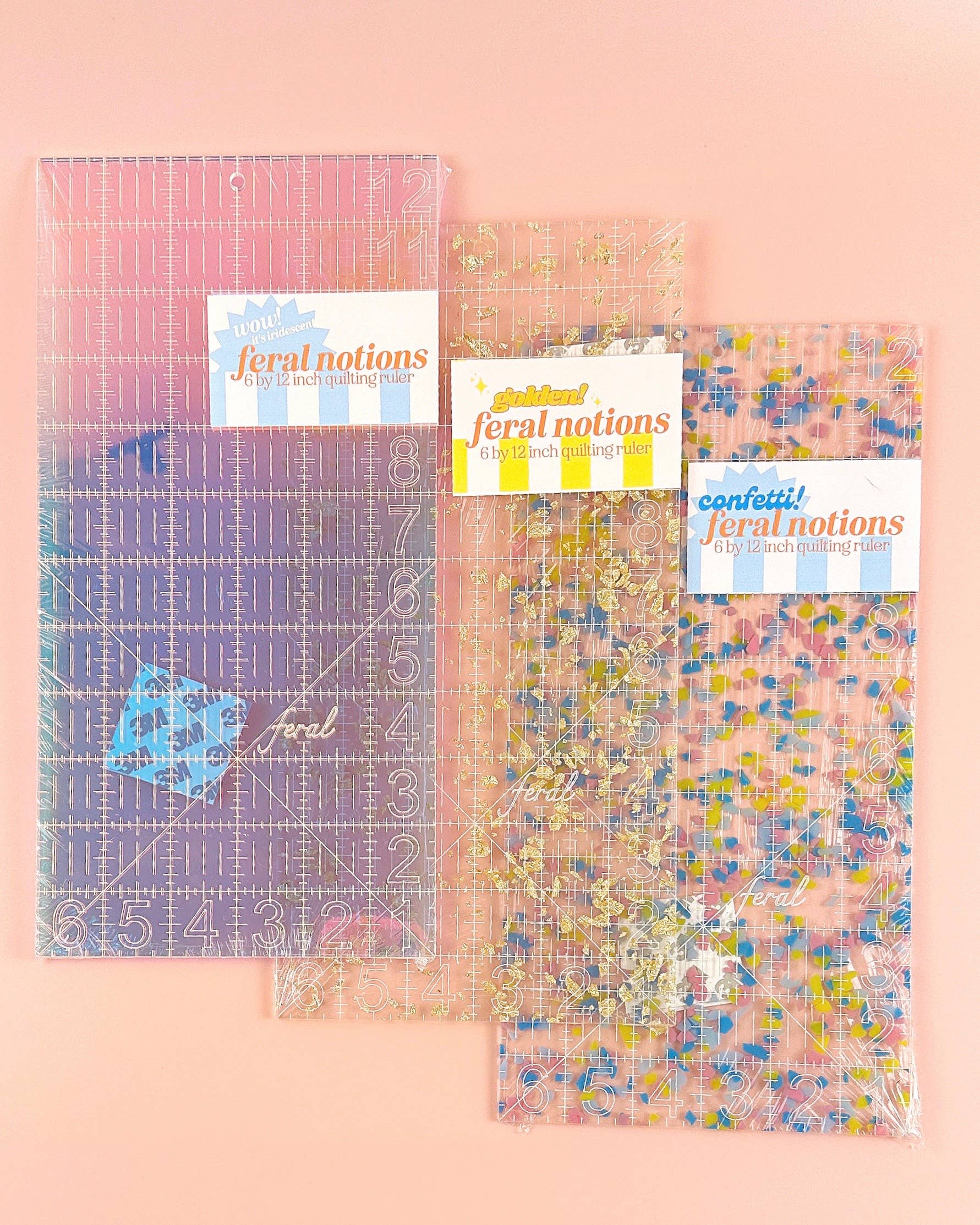 quiltlineal | feral notions | 6" x 12"