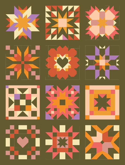 quiltkit | sweet potatoe quilts | BOM Party 2025 garden fern