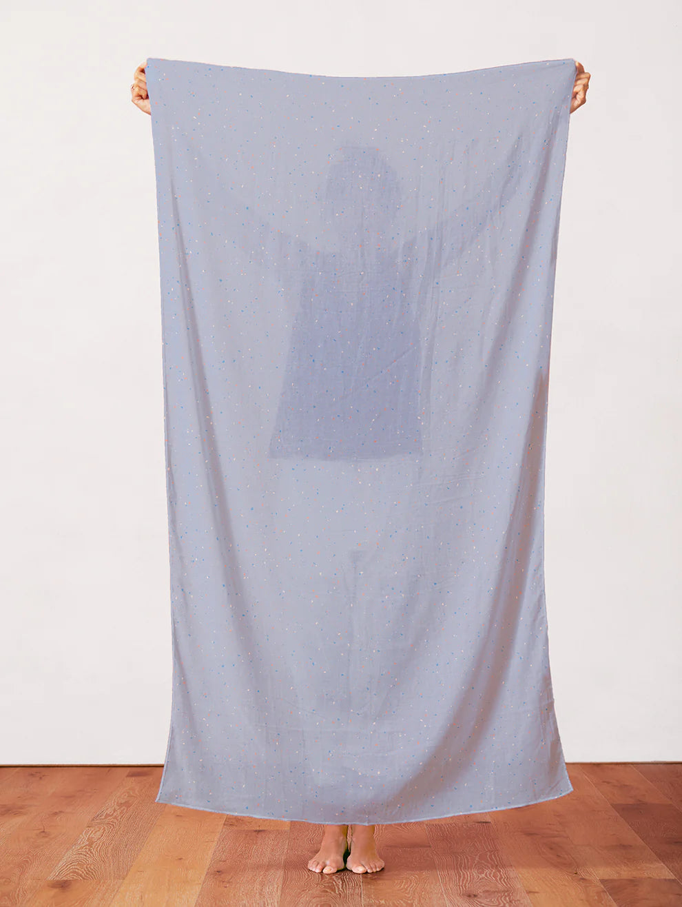 paintbrush studios | GOTS muslin | rainbow dust | terrazzo dusk