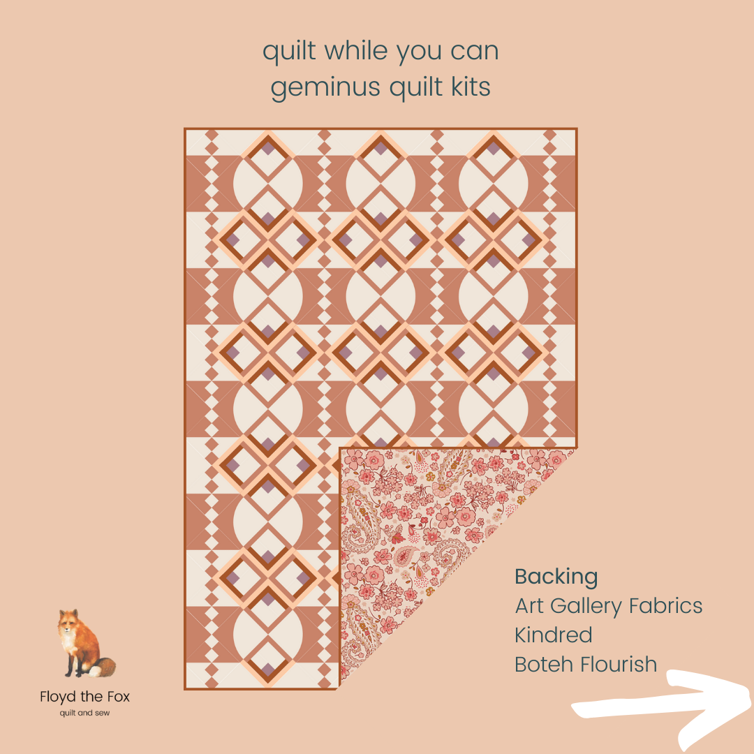 quiltkit | quilt while you can | geminus