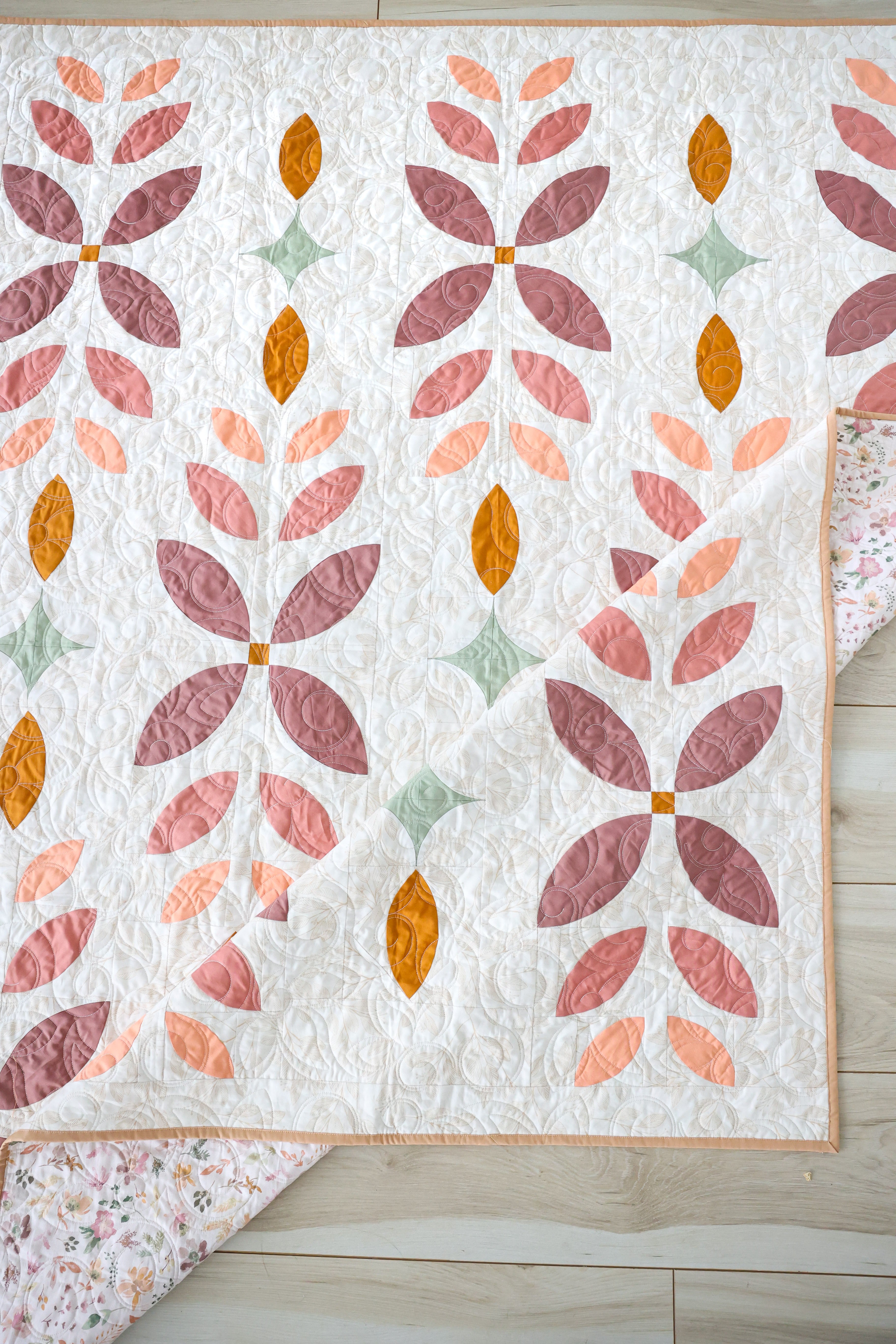 quiltkit | heck.yes.sew.co | flora fields cover