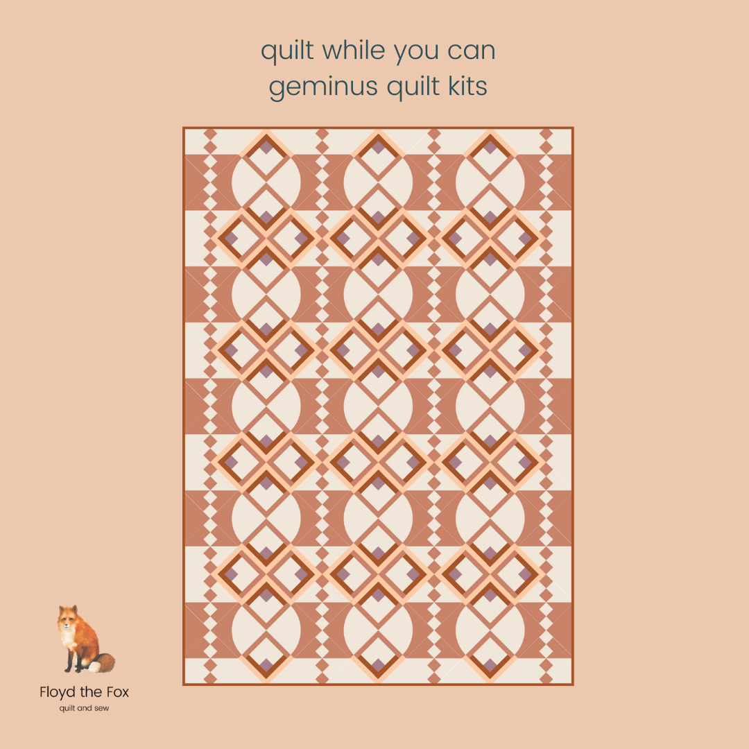 quiltkit | quilt while you can | geminus