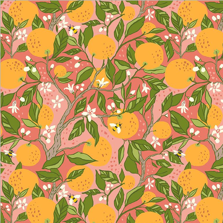 monaluna | orchard grove | branches coral - floydthefox