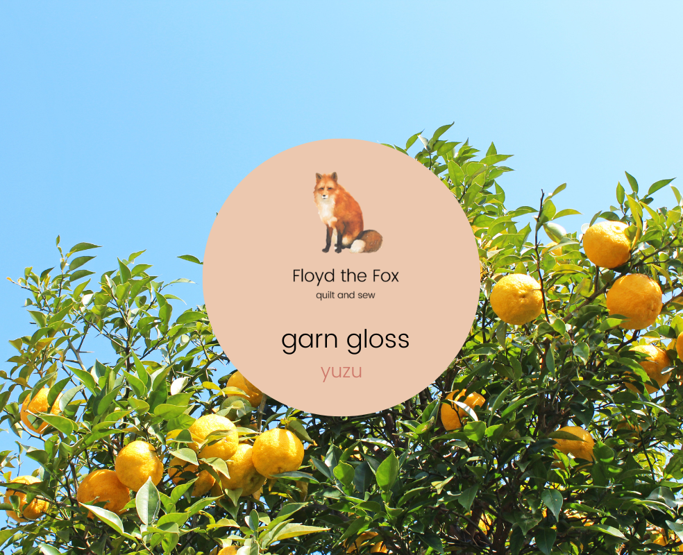 yarn gloss - yarn wax citrus