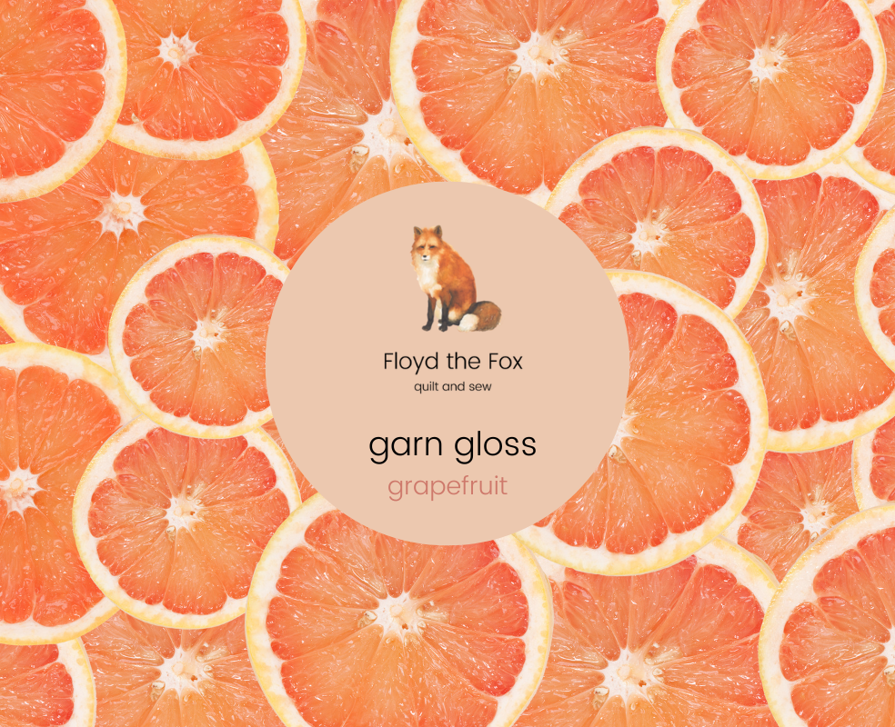 yarn gloss - yarn wax citrus