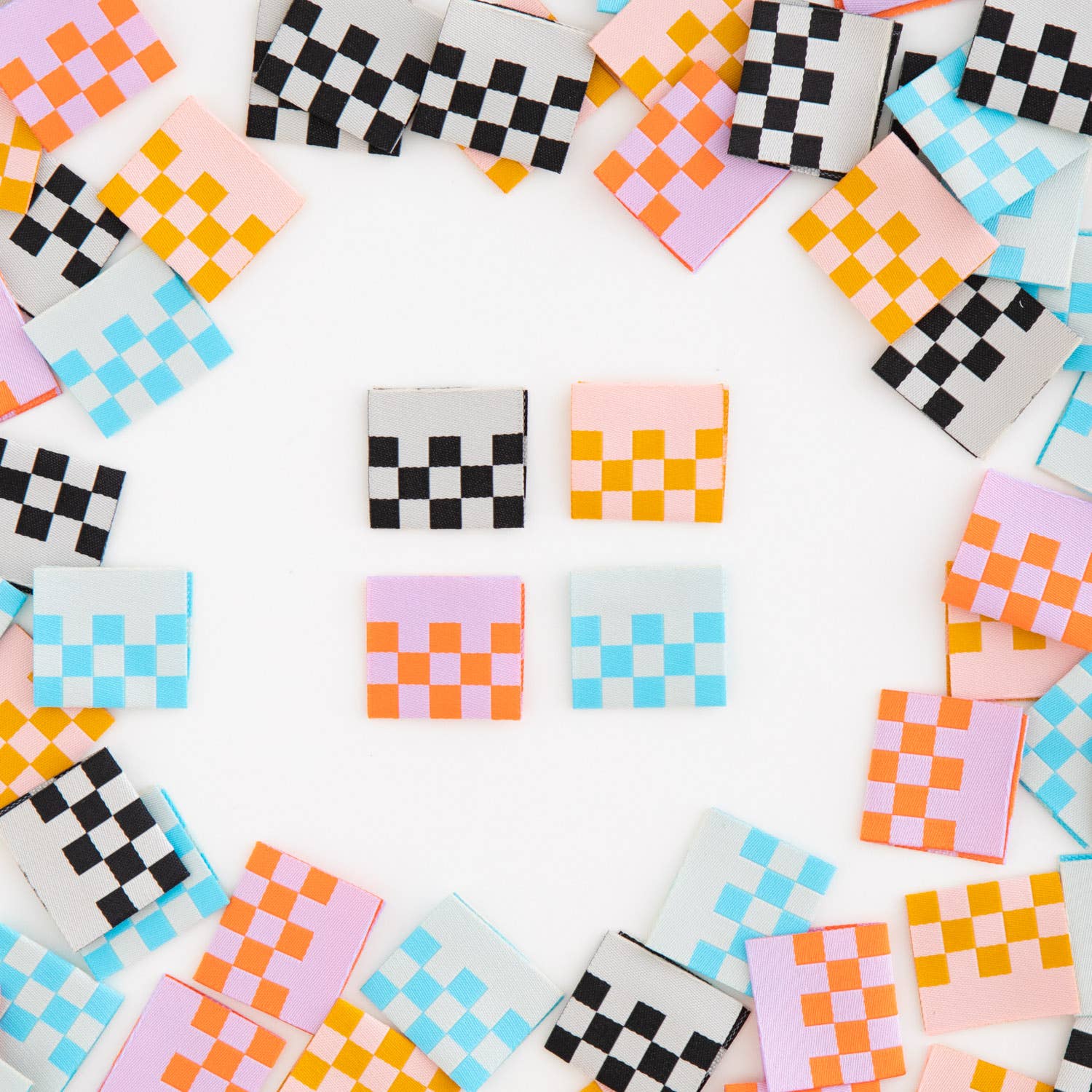 sarah hearts | weblabel | checkerboard