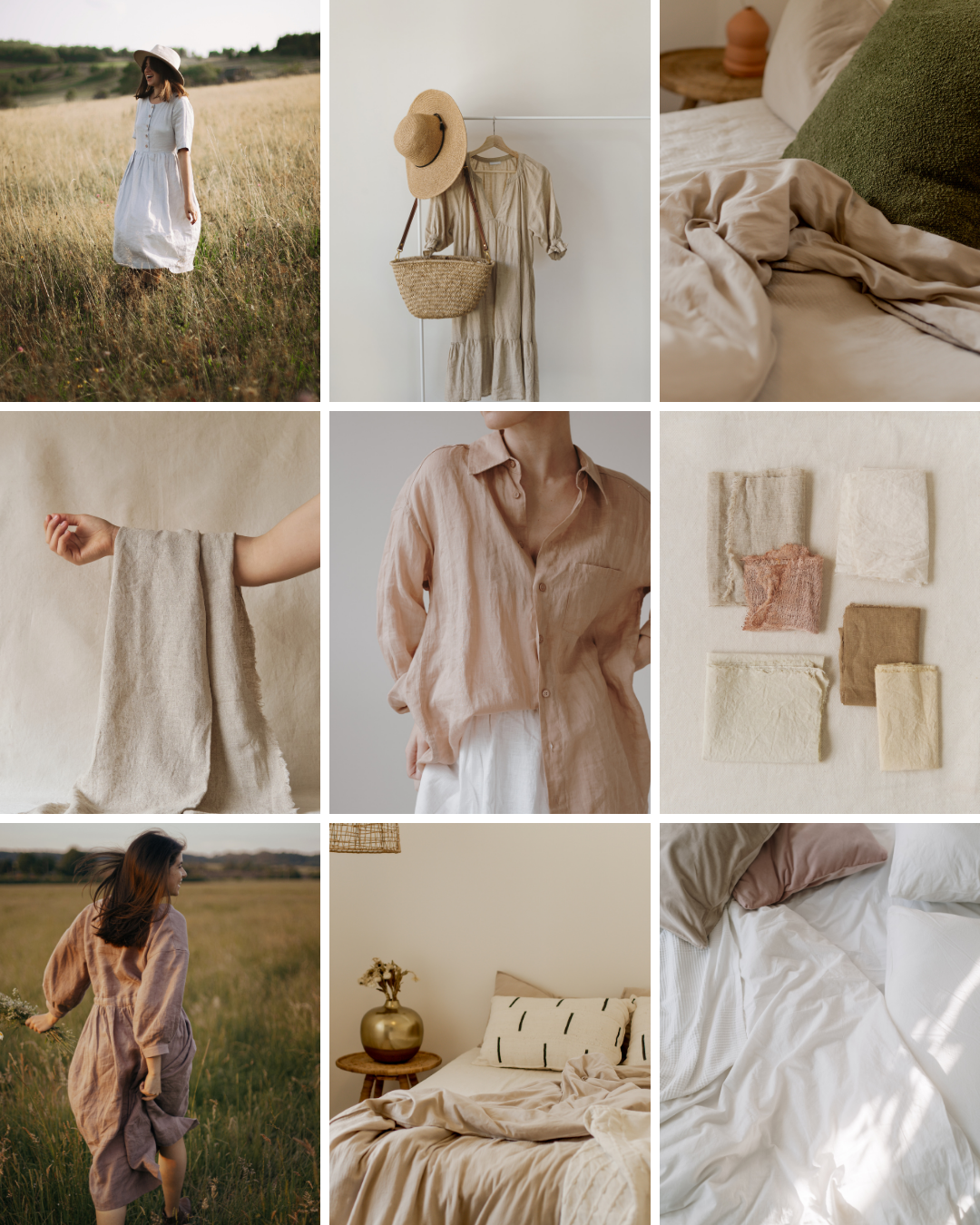 lino volpe | stone-washed len z Apulii | extra-szeroki | grisaglia