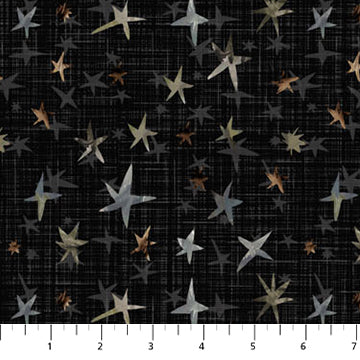 figo fabrics | winter dreams | stars black