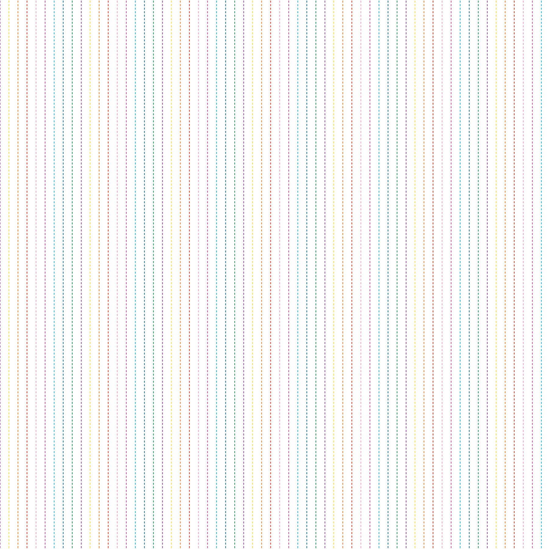 figo fabrics | dovetail | stripes multi on white