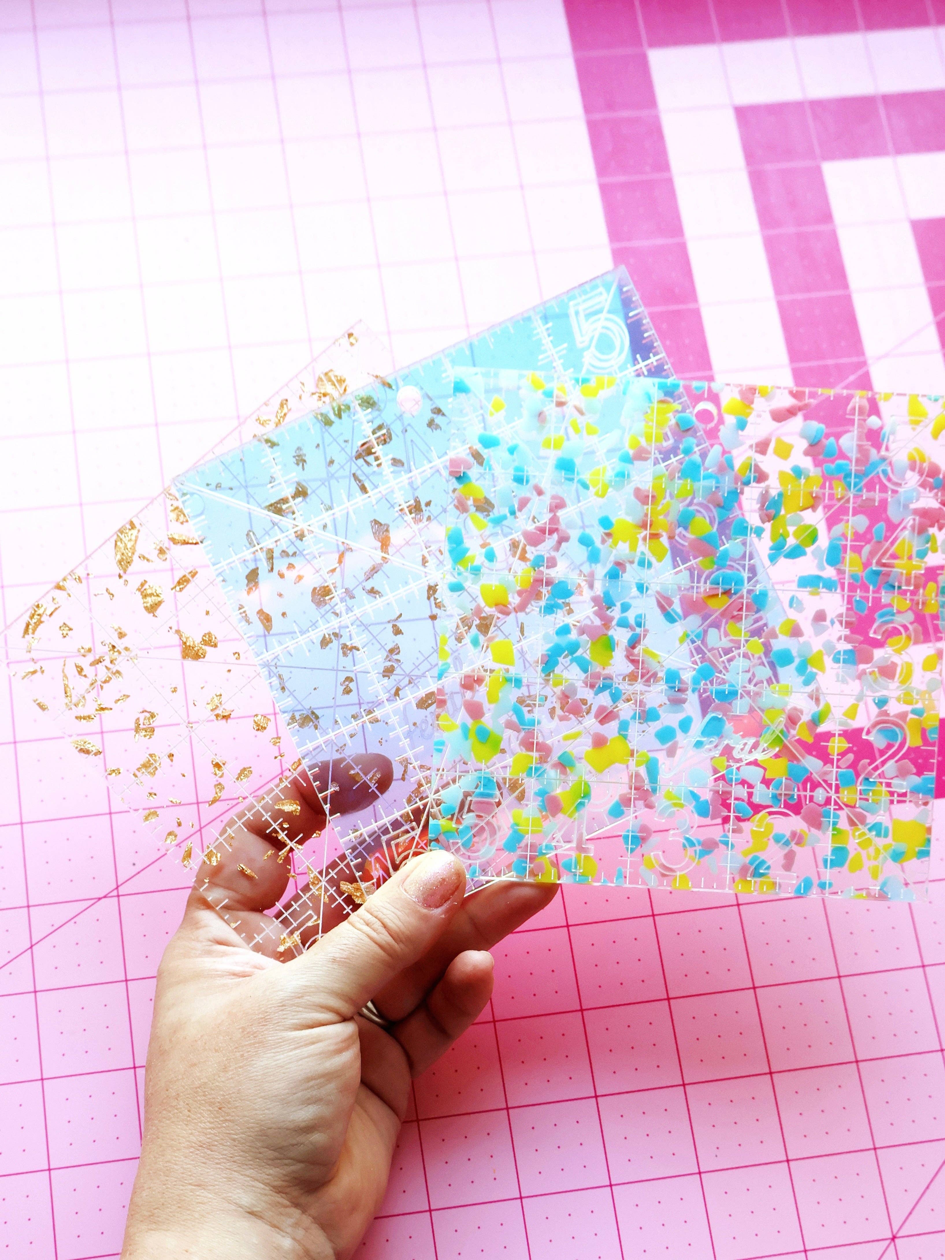 quiltlineal | feral notions | charm square ruler