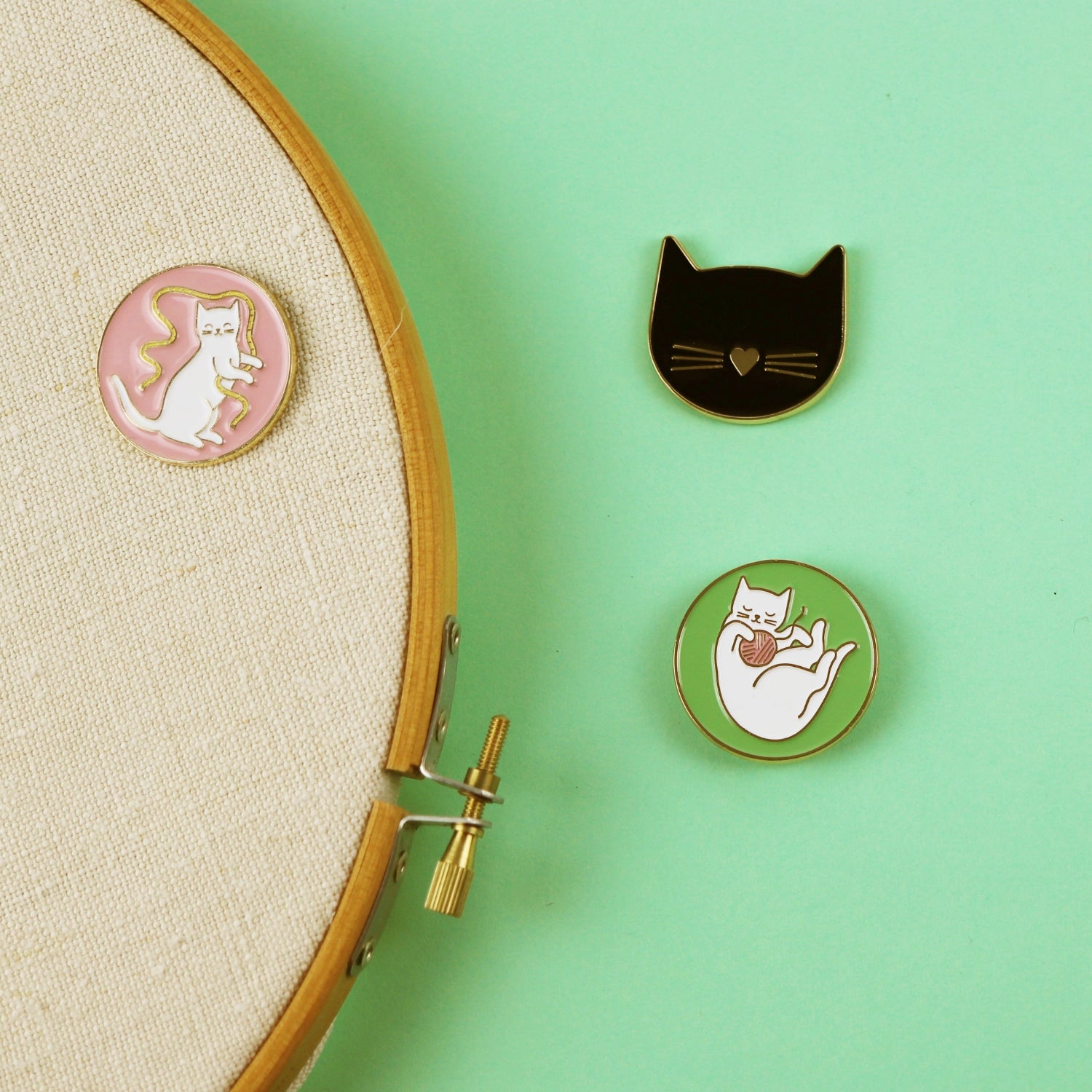 bohin | nadelhalter "black cat" audrey jeanne x bohin
