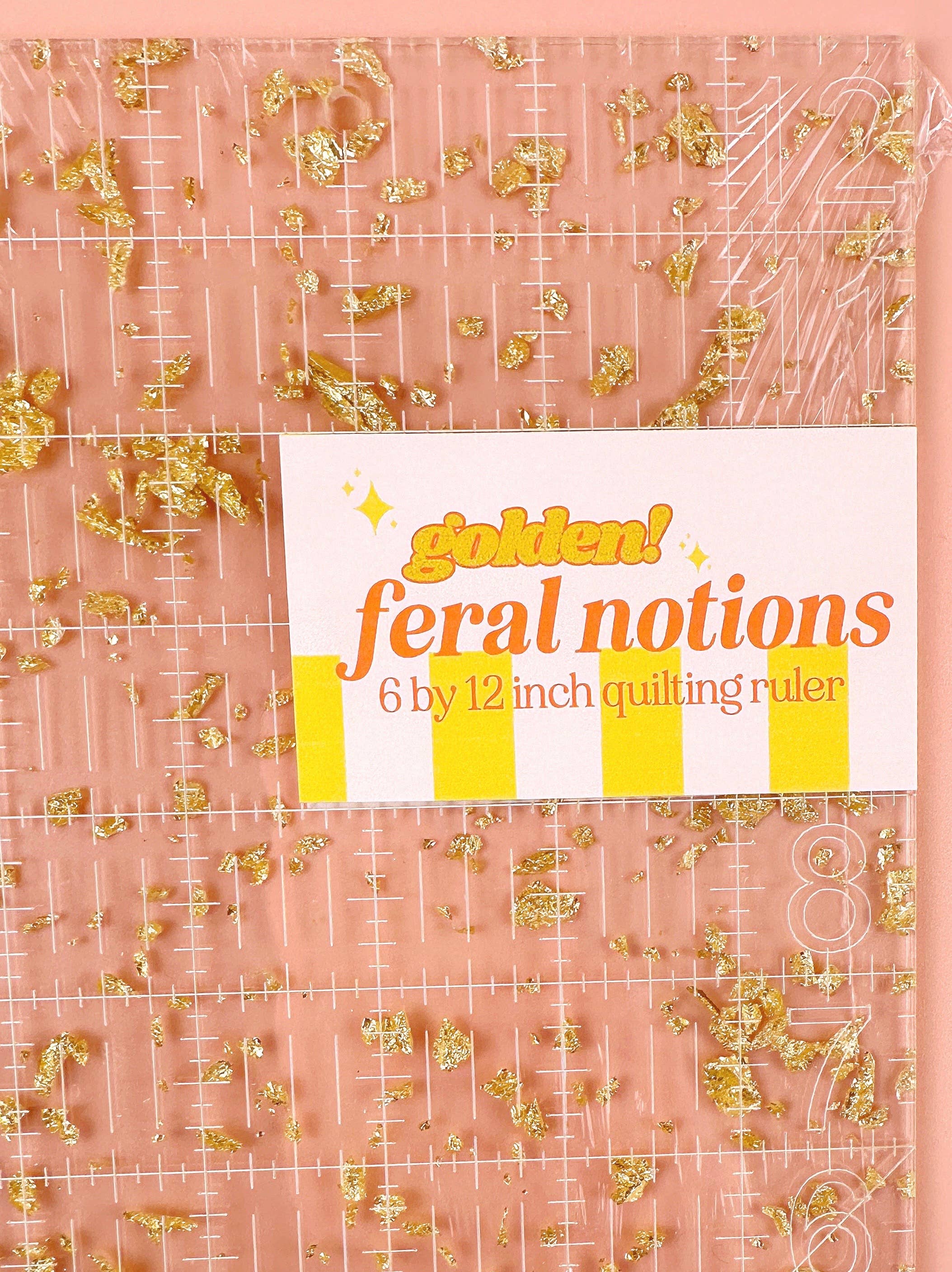 quiltlineal | feral notions | 6" x 12"