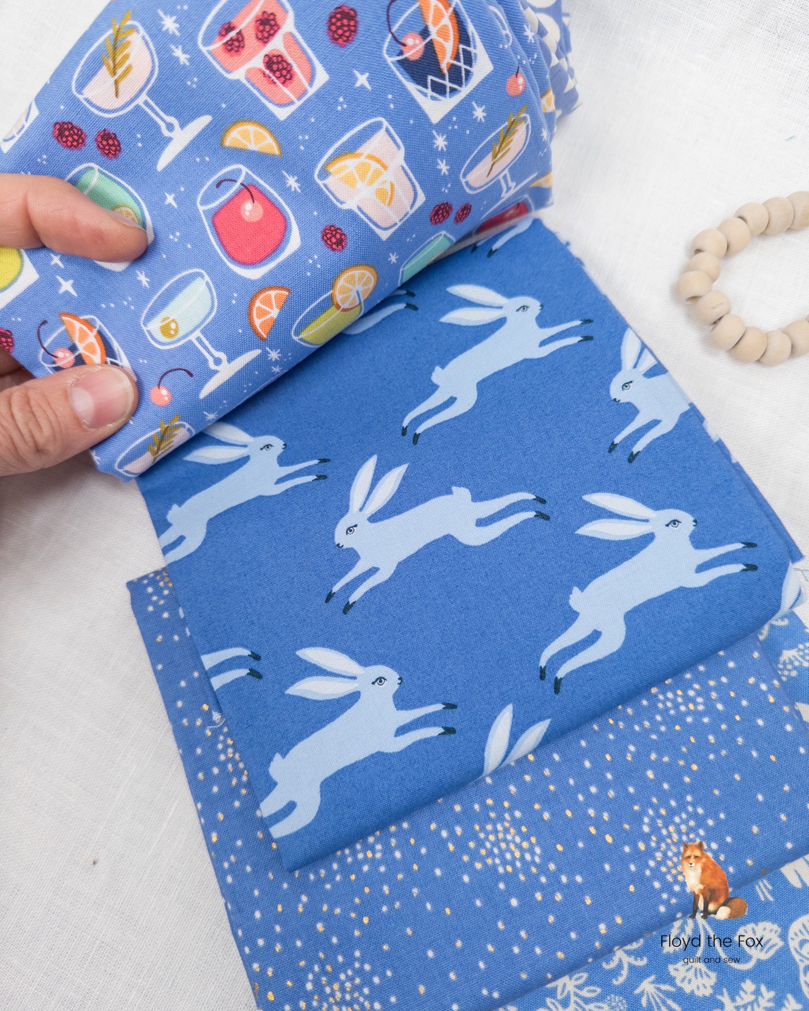 stoffpaket | monochromes | blau