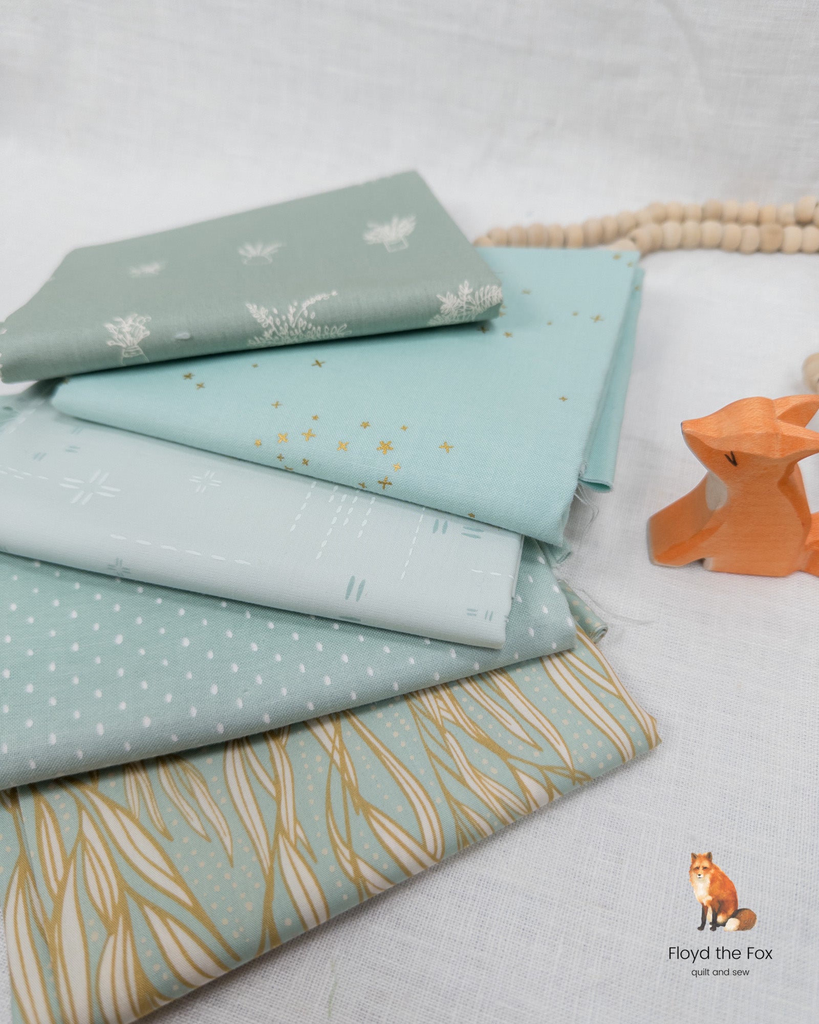 paquet de tissu | édition collector | aqua