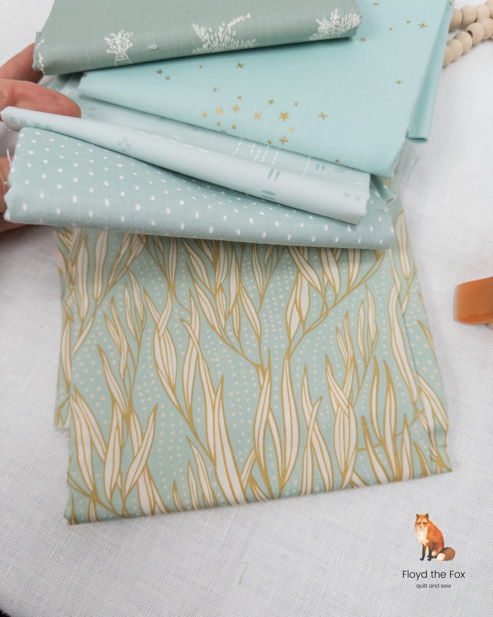 paquet de tissu | édition collector | aqua